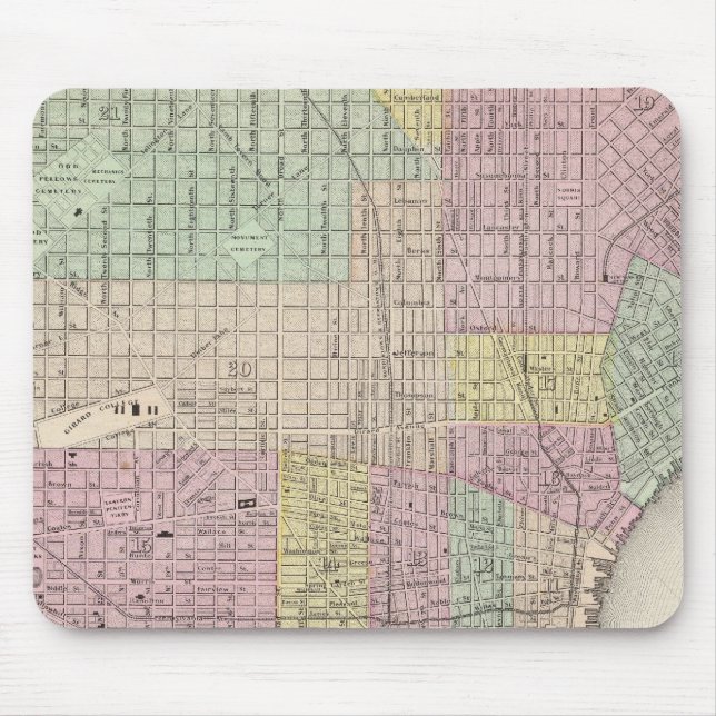 Philadelphia 2 mouse pad (Front)