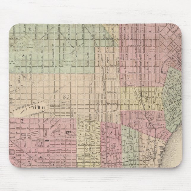 Philadelphia 2 mouse pad (Front)