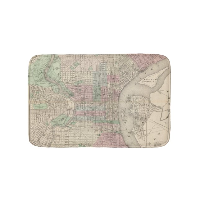 Philadelphia 3 bath mat (Front)