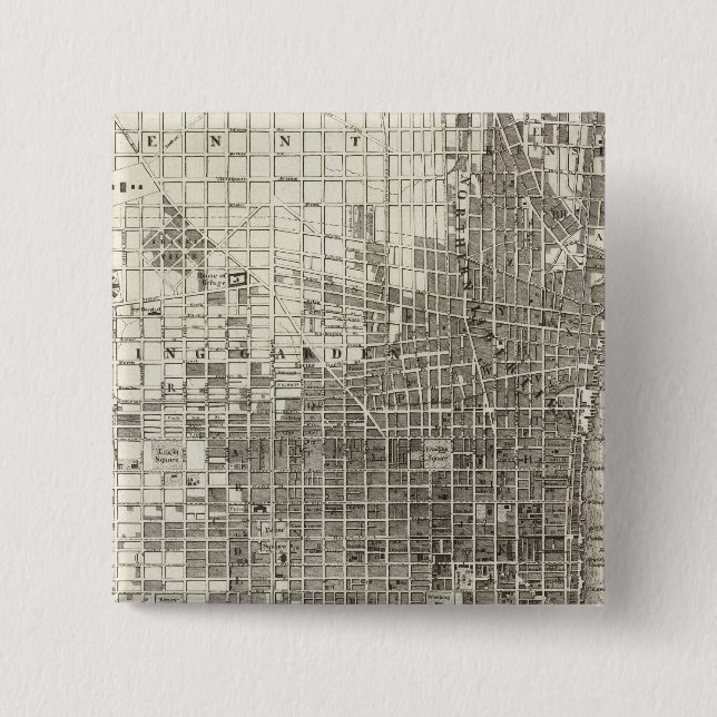 Philadelphia 4 15 cm square badge (Front)