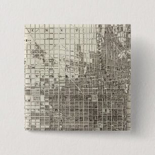 Philadelphia 4 15 cm square badge