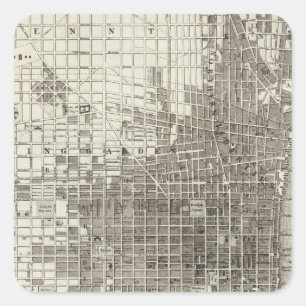 Philadelphia 4 square sticker