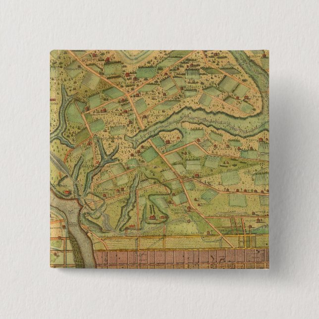 Philadelphia 5 15 cm square badge (Front)