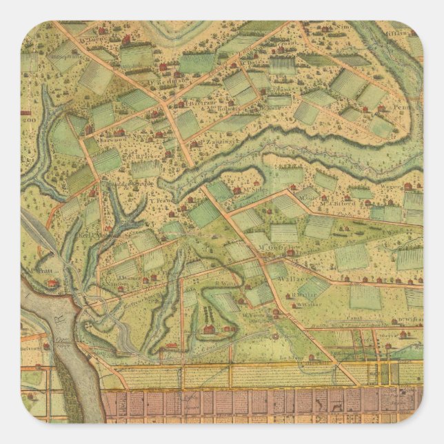 Philadelphia 5 square sticker (Front)