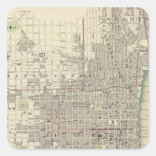 Philadelphia 8 square sticker
