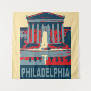 Philadelphia,  add text, Tapestry