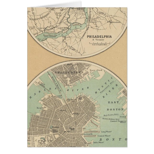 Philadelphia and Boston (Front)