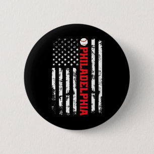 Philadelphia Baseball Usa 6 Cm Round Badge