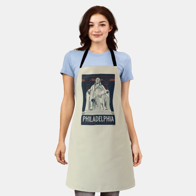 Philadelphia | Benjamin Franklin Institute Apron (Worn)