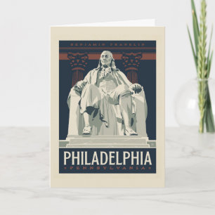 Philadelphia Benjamin Franklin Institute Card