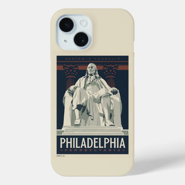 Philadelphia | Benjamin Franklin Institute Case-Mate iPhone Case (Back)
