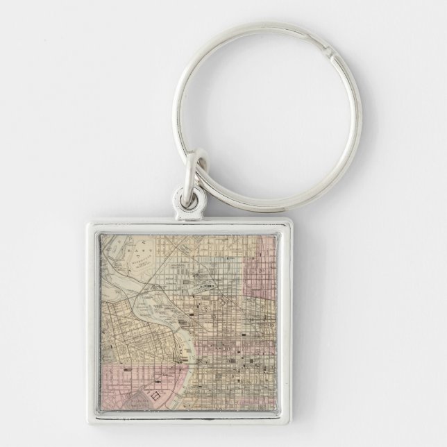 Philadelphia, Camden 2 Key Ring (Front)