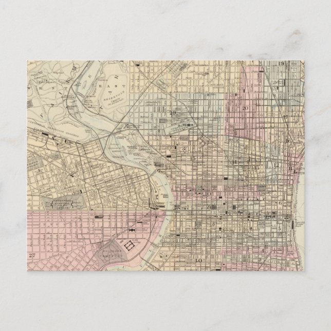 Philadelphia, Camden 2 Postcard (Front)