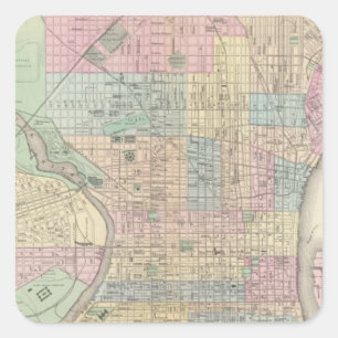 Philadelphia, Camden Square Sticker