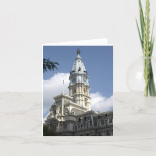 Philadelphia City Hall note card