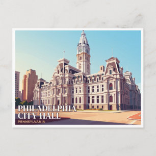 Philadelphia City Hall Pennsylvania Postcard