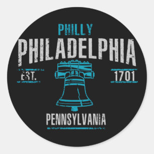 Philadelphia Classic Round Sticker