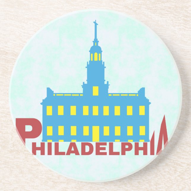 Philadelphia Coaster (Front)