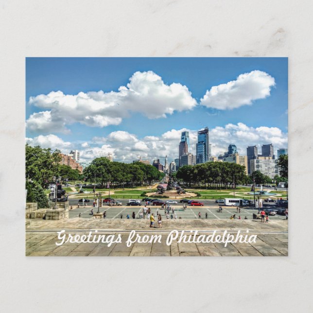 Philadelphia Feeling Postcard (Front)