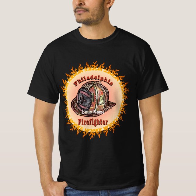 Philadelphia Firefighter T-Shirt (Front)