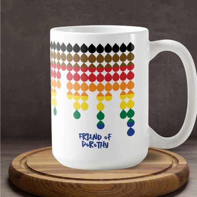 Philadelphia Gay Pride Flag Name Phrase Mug (Creator Uploaded)