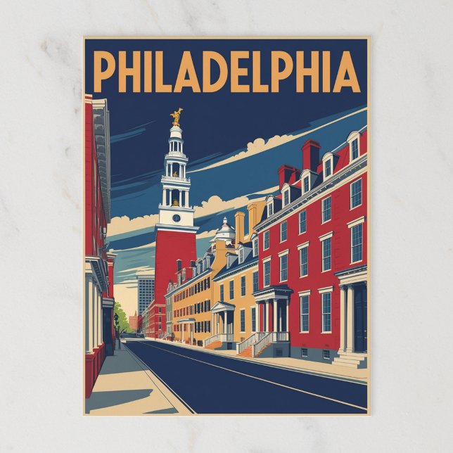 Philadelphia Independence Hall Postcard (Creator Uploaded)