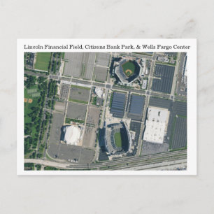 Philadelphia Indoor & Outdoor Sports Facilities Postcard