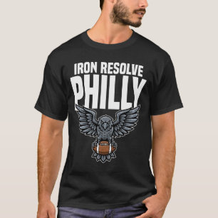 PHILADELPHIA IRON RESOLVE - PHILADELPHIA FOOTBALL T-Shirt
