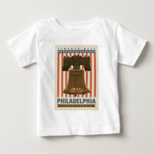 Philadelphia   Liberty Bell Baby T-Shirt