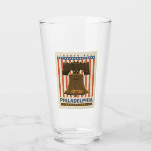 Philadelphia Liberty Bell Glass
