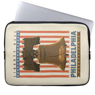 Philadelphia   Liberty Bell Laptop Sleeve
