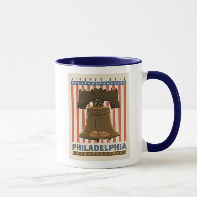 Philadelphia | Liberty Bell Mug (Right)