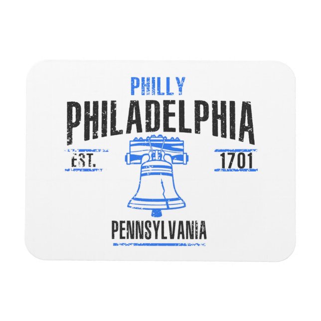 Philadelphia Magnet (Horizontal)
