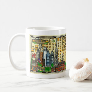 Philadelphia Map Mug