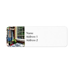 Philadelphia Pa Coffeehouse Return Address Label
