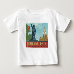 Philadelphia, PA   Independence Hall Baby T-Shirt