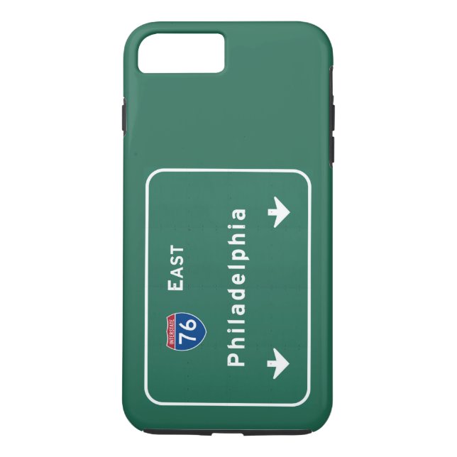 Philadelphia pa Interstate Highway Freeway Road : Case-Mate iPhone Case (Back)