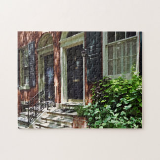 Philadelphia PA - Street in Society Hill Jigsaw Puzzle