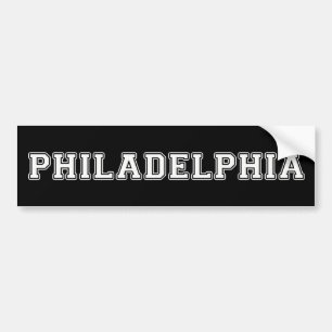 Philadelphia Pennsylvania Bumper Sticker