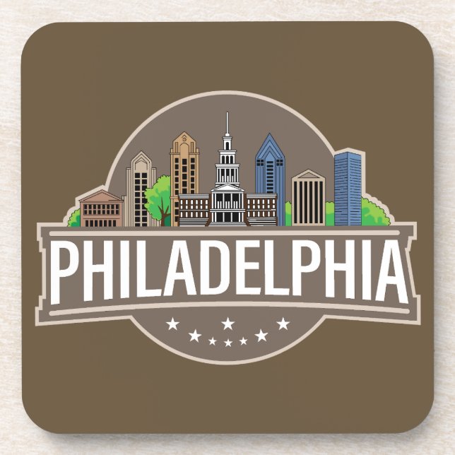 Philadelphia Pennsylvania Coaster (Front)