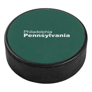 Philadelphia, Pennsylvania Hockey Puck