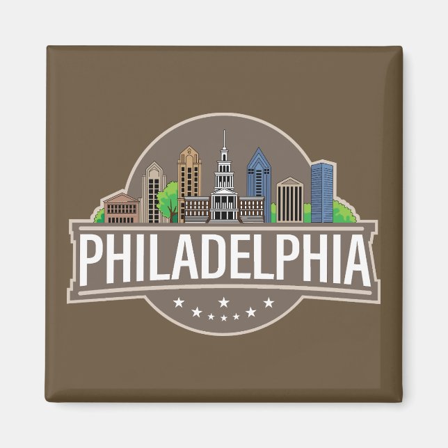 Philadelphia Pennsylvania Magnet (Front)
