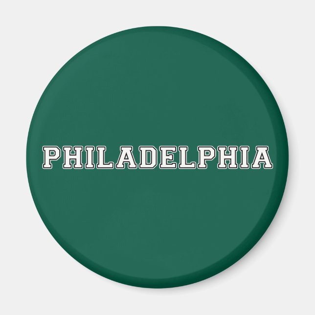 Philadelphia Pennsylvania Magnet (Front)