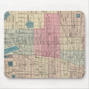 Philadelphia, Pennsylvania Map Mouse Pad