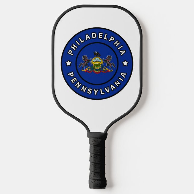 Philadelphia Pennsylvania Pickleball Paddle (Front)