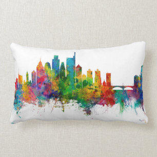 Philadelphia Pennsylvania Skyline Lumbar Cushion
