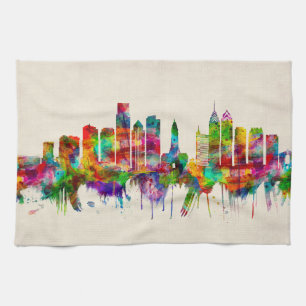 Philadelphia Pennsylvania Skyline Tea Towel