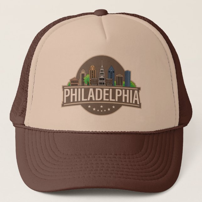 Philadelphia Pennsylvania Trucker Hat (Front)