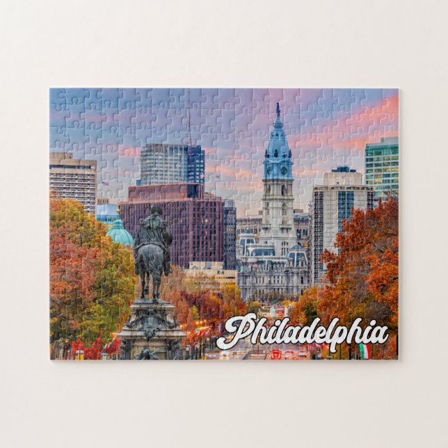 Philadelphia, Pennsylvania, United States Jigsaw Puzzle (Horizontal)