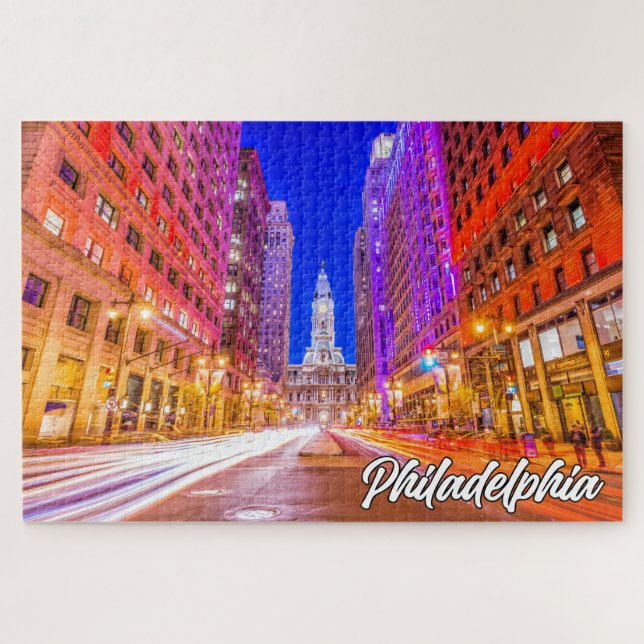 Philadelphia, Pennsylvania, United States Jigsaw Puzzle (Horizontal)